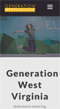 Mobile Screenshot of generationwv.org